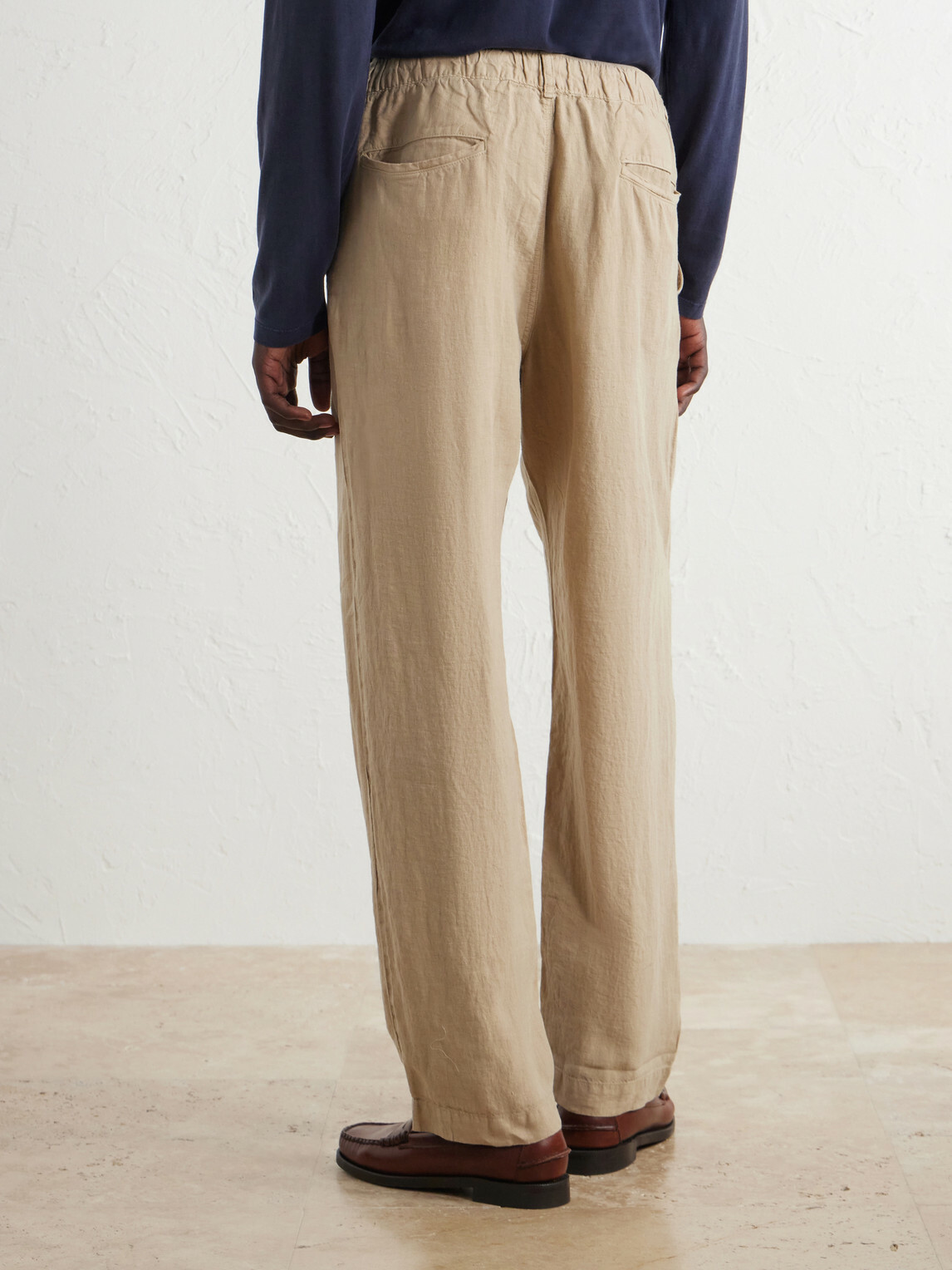 Polo Ralph Lauren - Straight-Leg Pleated Linen Trousers - Neutrals