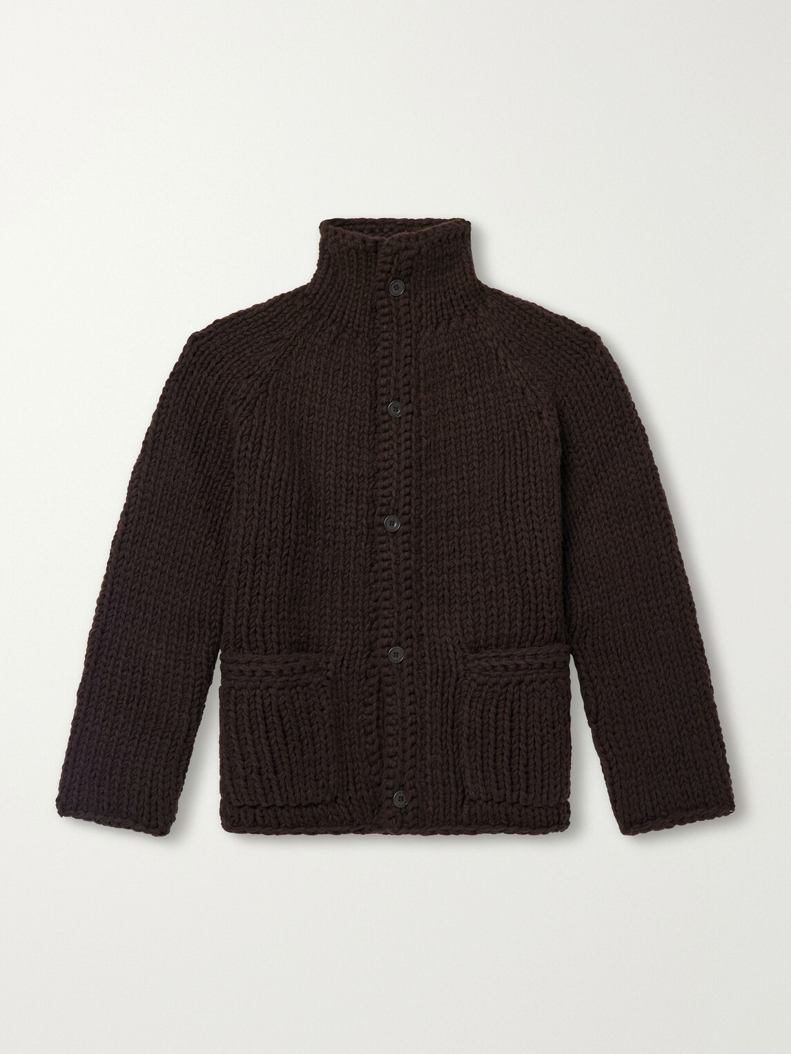 Casey Casey - Camille Virgin Wool Cardigan - Brown