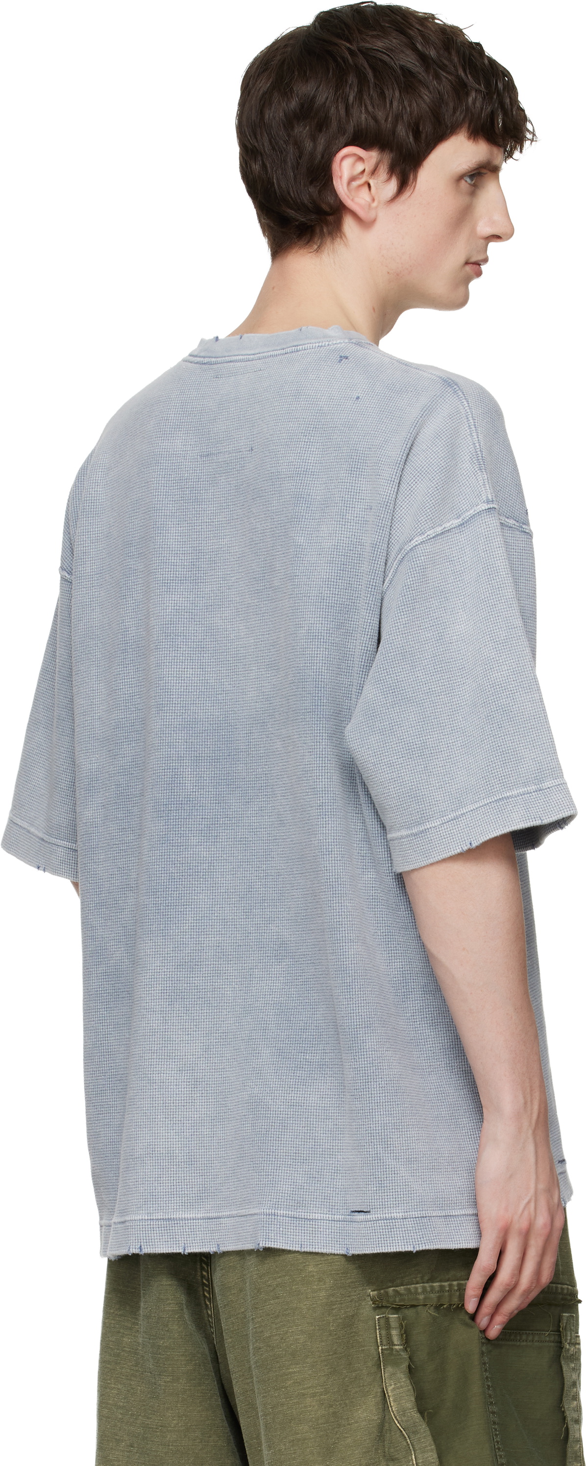 Maison MIHARA YASUHIRO Gray Bleached Thermal T-shirt