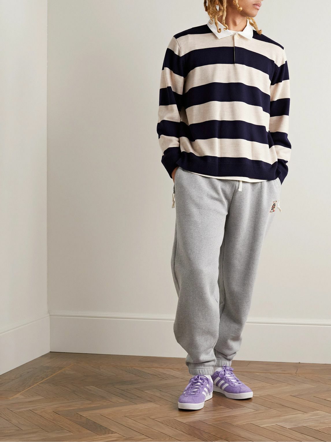 Pop Embroidered Crop Pant