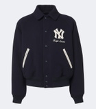 Ralph Lauren Purple Label x MLB shearling-lined twill blouson jacket
