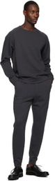 Vince Grey French Terry Sweatshirt