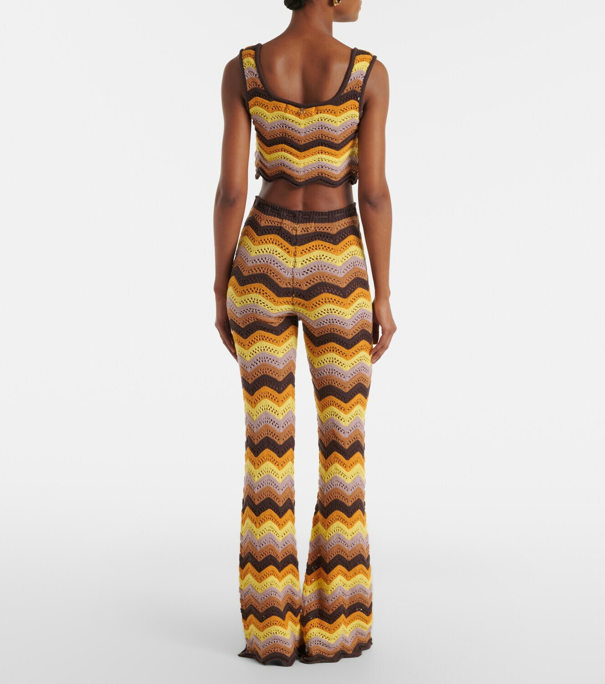 Bananhot Kim cotton-blend flared pants