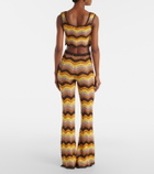 Bananhot Kim cotton-blend flared pants