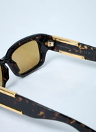 Bottega Veneta Dash Rectangular Sunglasses