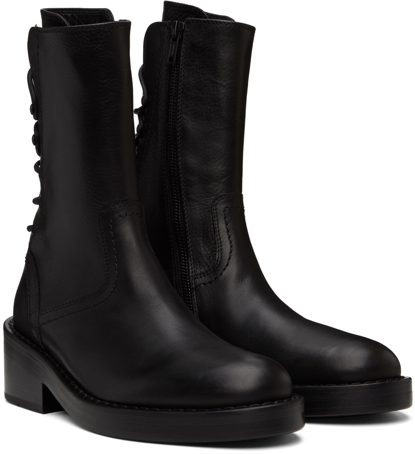 Ann Demeulemeester Black Henrica Boots Ann Demeulemeester