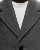 Ami Paris Oversized Coat Grey - Mens - Coats