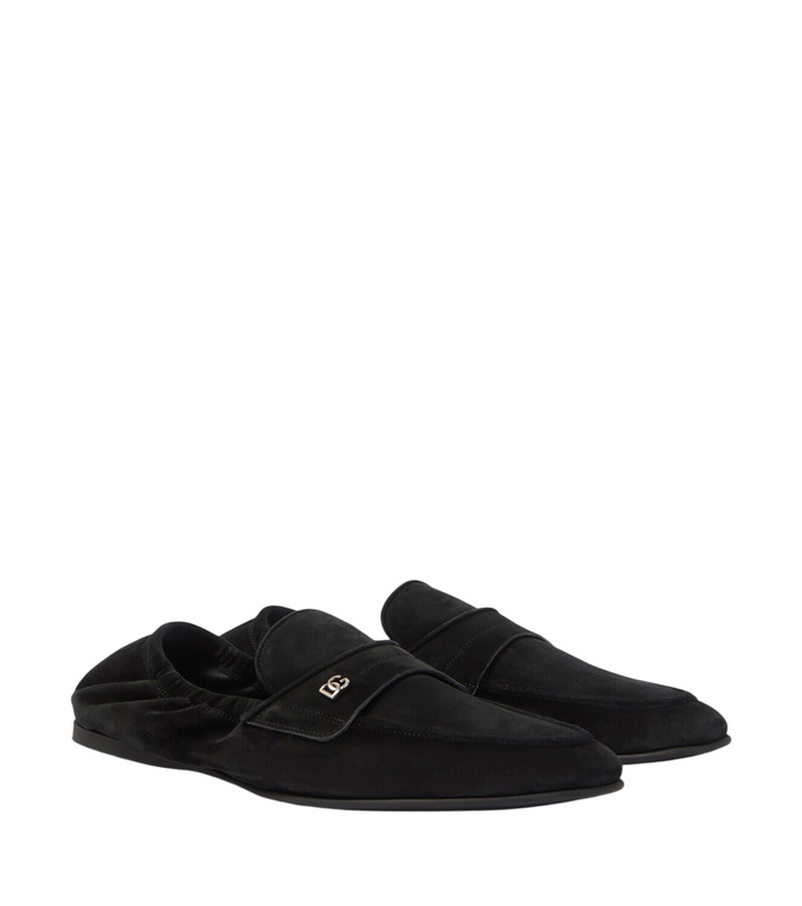 Photo: Dolce&Gabbana DG suede loafers