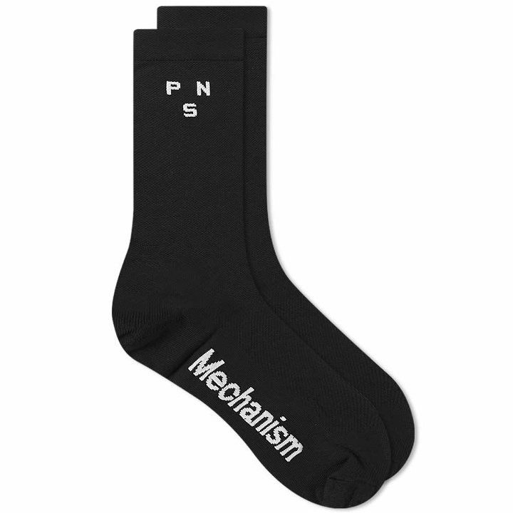 Photo: Pas Normal Studios Men's Mechanism Sock in Black