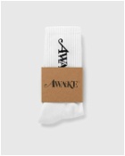 Awake Logo Socks White - Mens - Sneaker Care