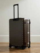 FPM Milano - Bank Spinner 76cm Leather-Trimmed Polycarbonate and Aluminium Suitcase