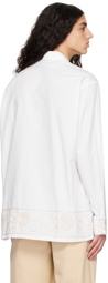 Jacquemus White Embroidered Shirt