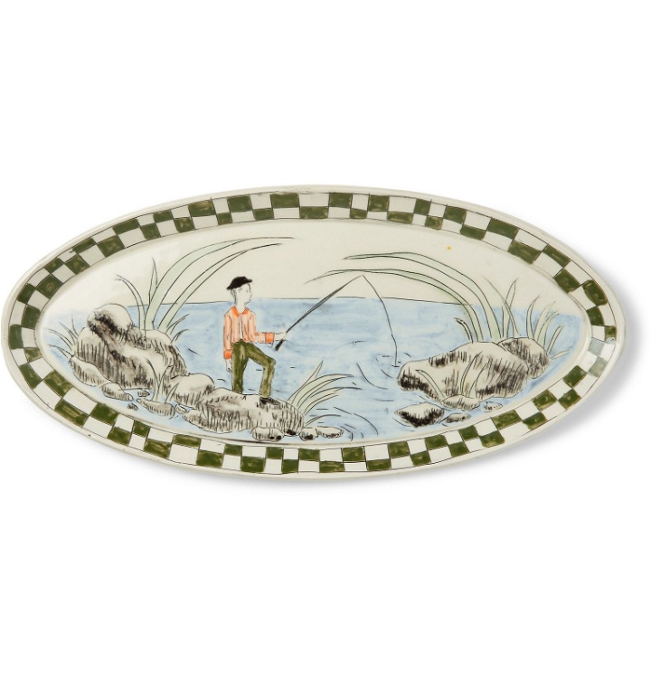 Photo: BODE - Botticelli Ceramics Painted Porcelain Dish - Multi