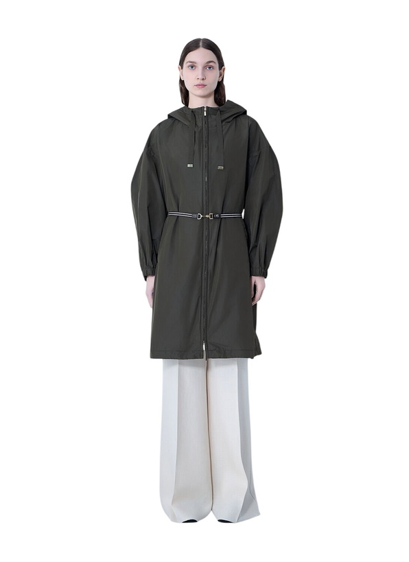 Photo: Max Mara Belted Hooded Coat