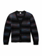Paul Smith - Striped Knitted Cardigan - Black