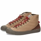 Novesta Men's Star Dribble Trampka Sneakers in Sesame/Grey