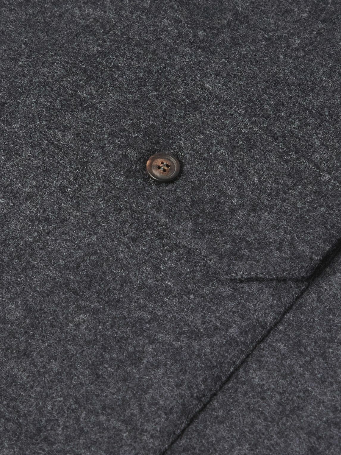Ghiaia Cashmere - Wool Overshirt - Gray