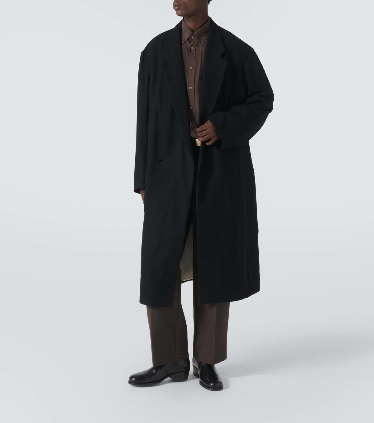 Lemaire Gabardine straight pants