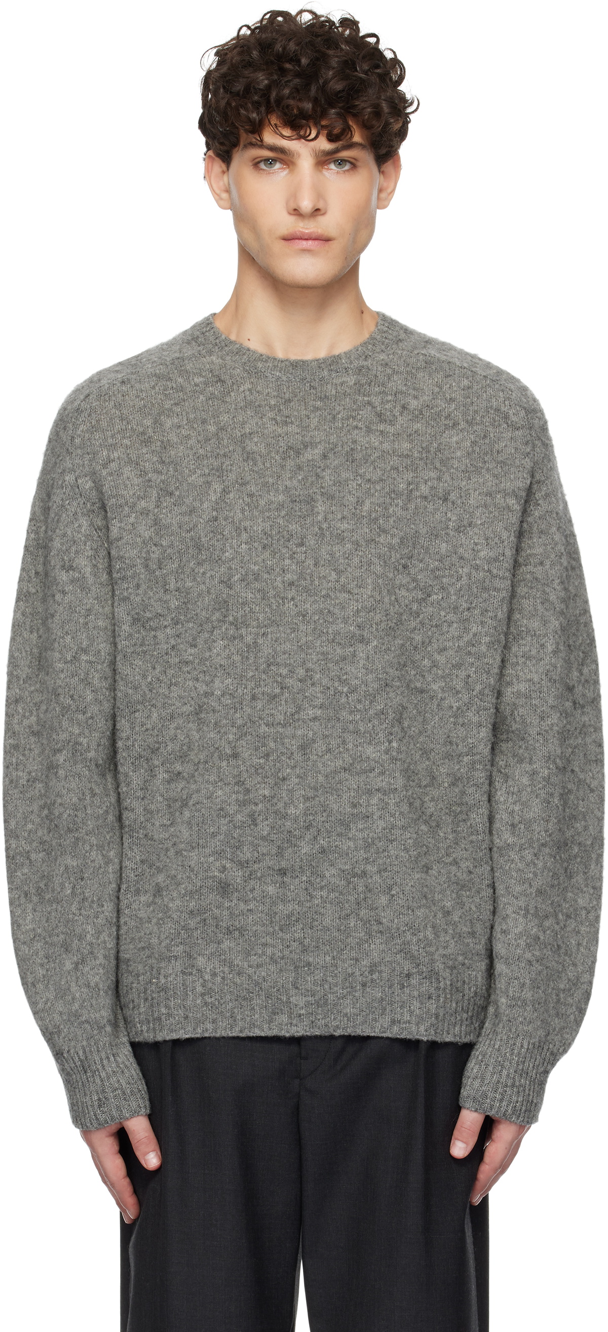 トップス YLEVE European Linen Silk Knit Pullover YLEVE(イレーヴ) / EUROPEAN LINEN SILK BASQUE KN P/O