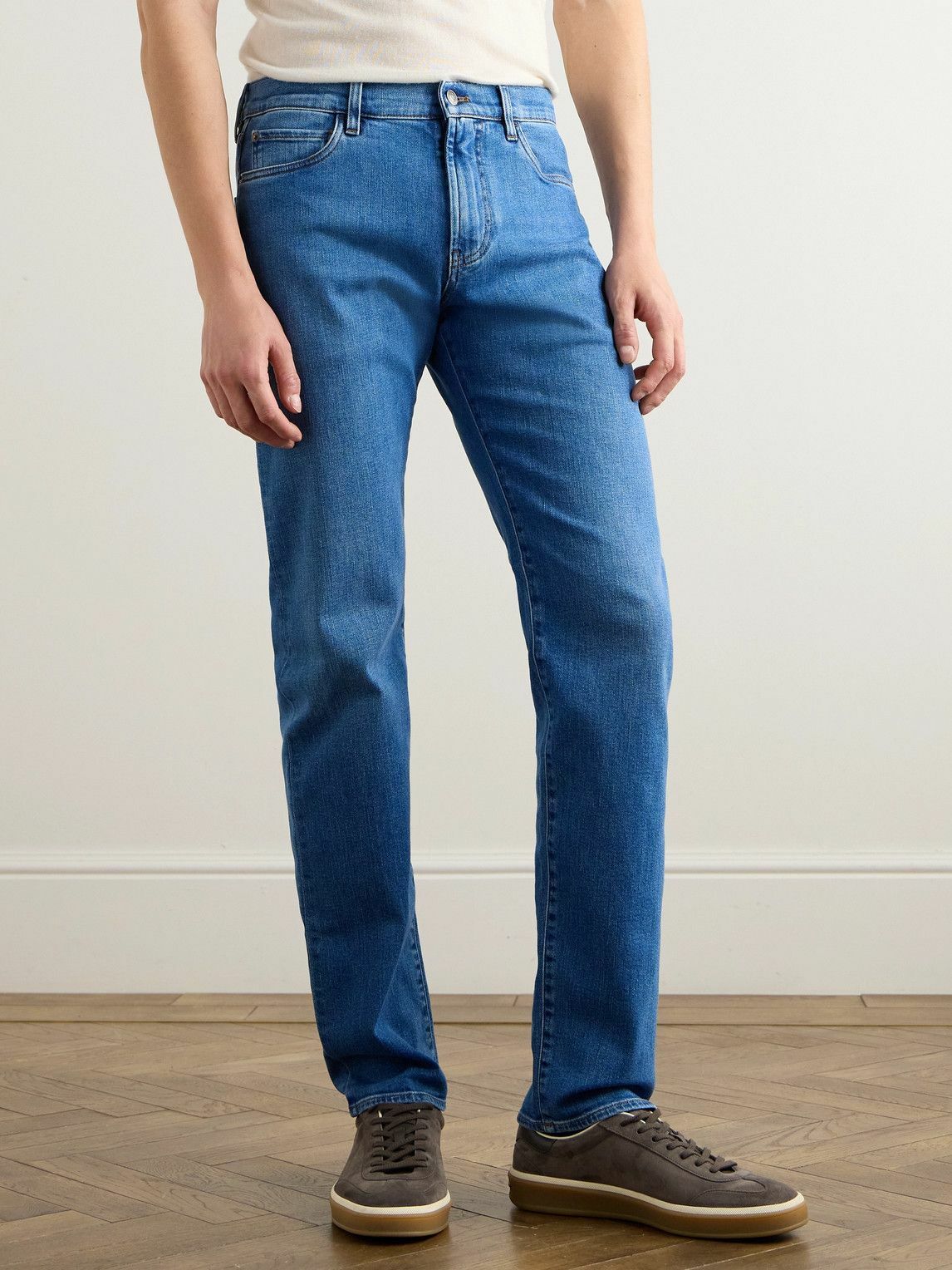 Loro Piana - Quarona Straight-Leg Jeans - Blue