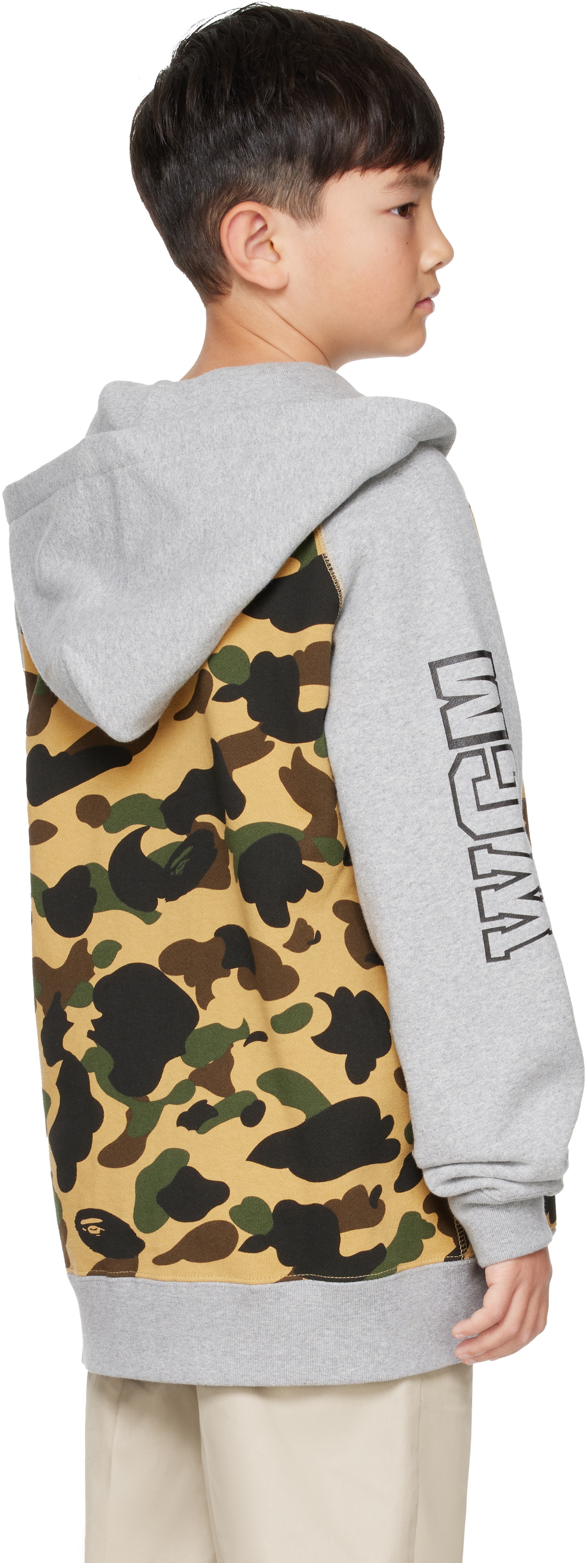 bape レア Bape kids 1st Camo シャーク ダウンジャケット 120 1st 