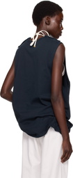 Martine Rose SSENSE Exclusive Navy Double Vest Tank Top