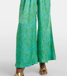 Poupette St Barth Claudia printed halterneck jumpsuit