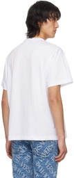 Versace Jeans Couture White Appliqué T-Shirt