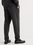 Les Tien - Tapered Garment-Dyed Cotton-Jersey Sweatpants - Gray