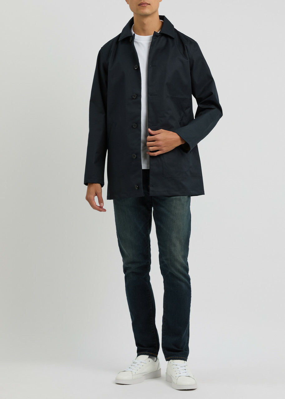 Percival Sherlock Twill Jacket Navy