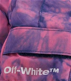 Off-White - Tie-dye ski gloves