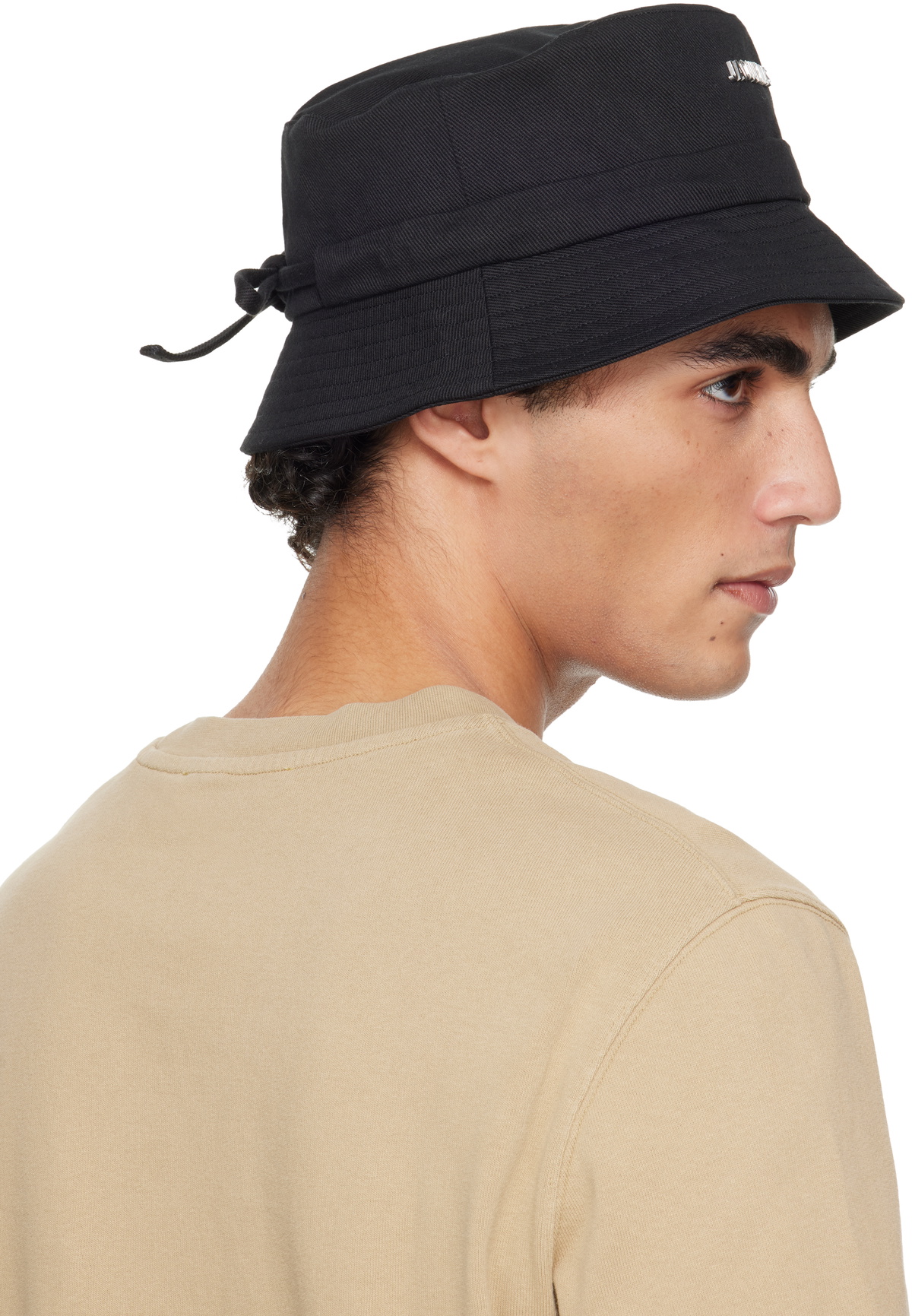 JACQUEMUS Black Les Classiques 'The Gadjo' Bucket Hat Jacquemus