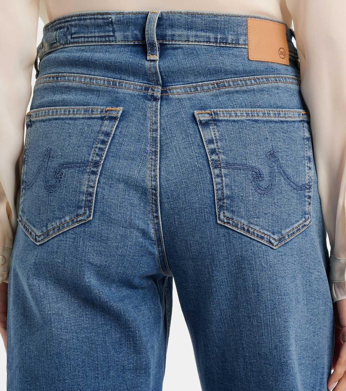 AG Jeans New Baggy wide-leg jeans
