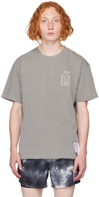 Photo: Satisfy Gray DermaPeace T-Shirt