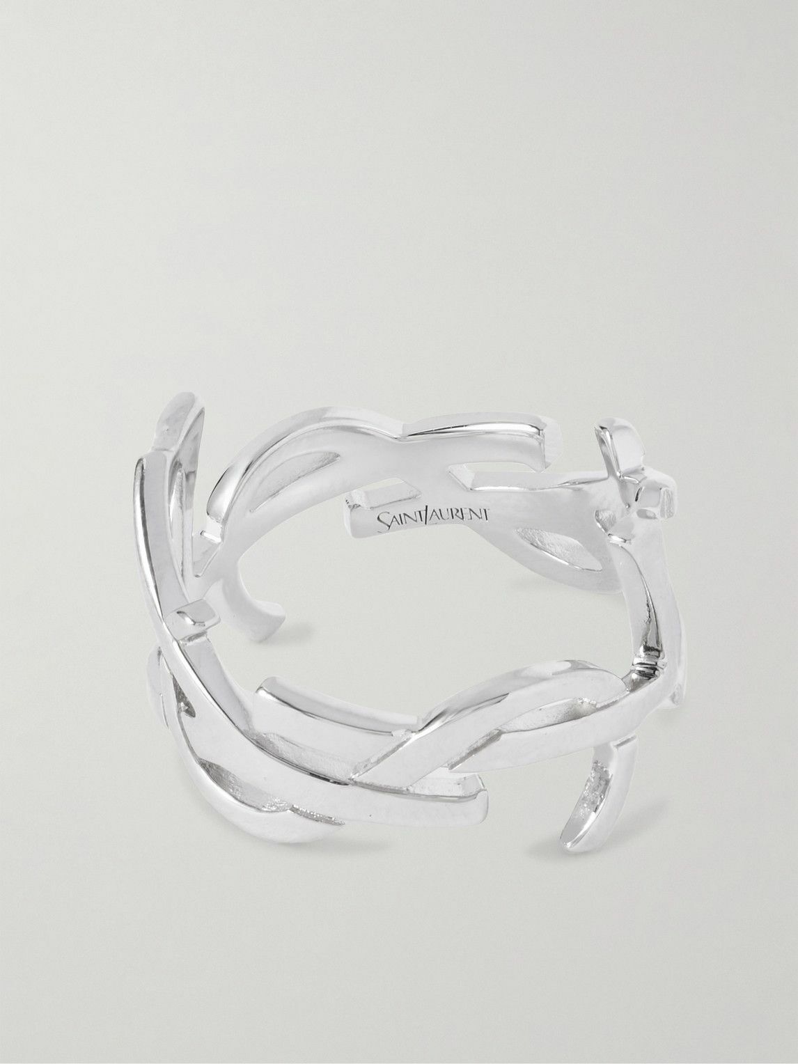【Saint Laurent】 Cassandre ring Cassandre ring in gold - Saint Laurent | Mytheresa