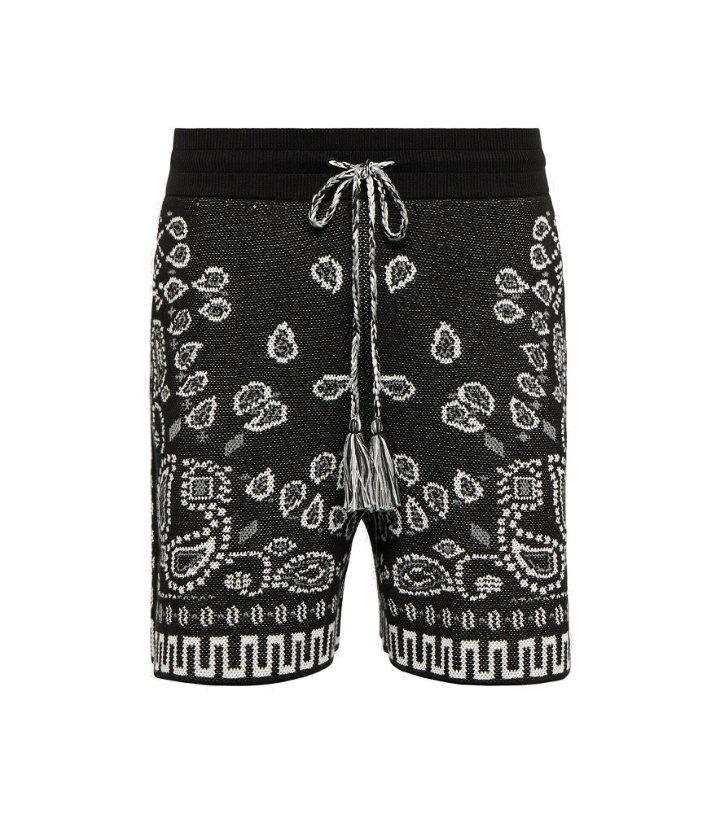 Photo: Alanui - Bandana cotton-blend piqué shorts