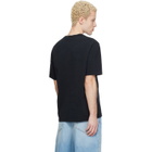 Maison Kitsuné Black 'Maison Kitsuné' Handwriting Comfort T-shirt
