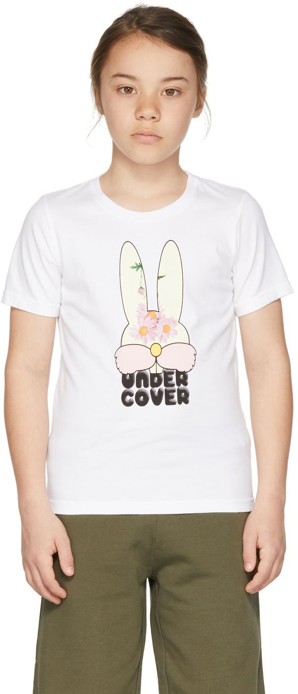 Undercover Kids White Bunny T-Shirt Undercover