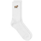 Human Made Men's Pile Socks in White