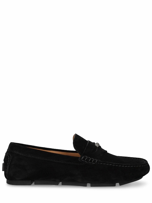 Photo: VERSACE - Driver Leather Loafers
