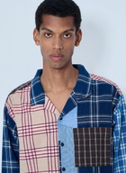 Story MFG Patchwork Plaid Shirt
