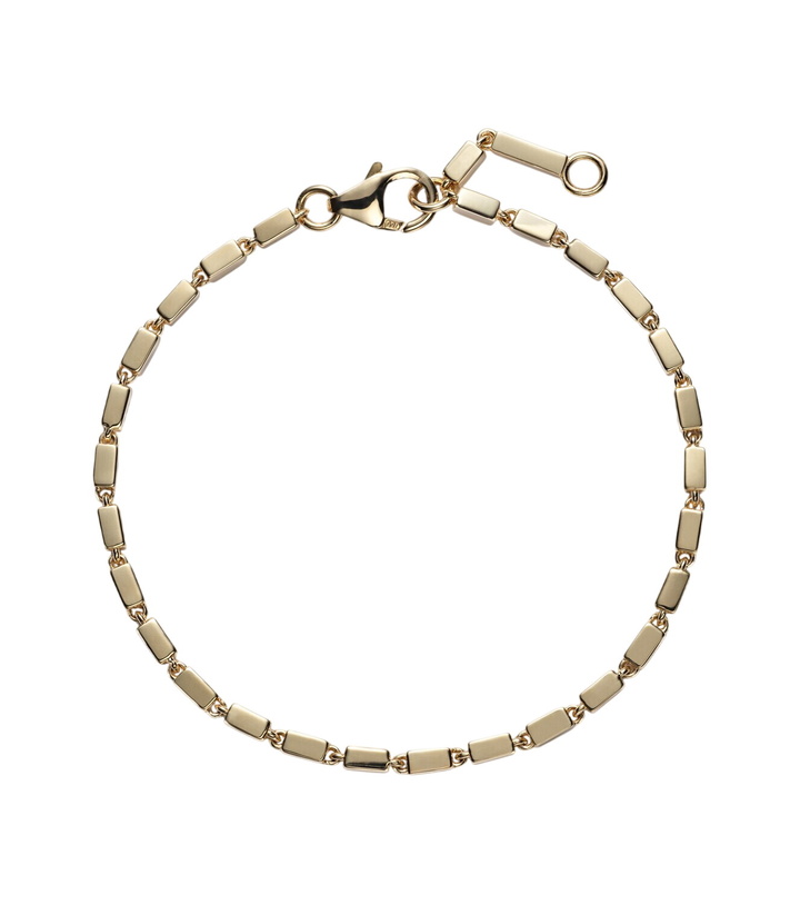 Photo: Suzanne Kalan Block-Chain Medium 18kt gold bracelet
