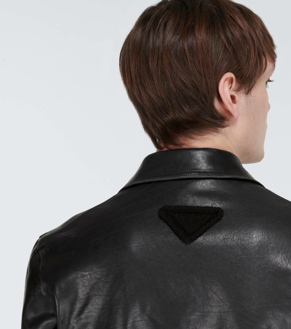 Prada Tailored leather jacket