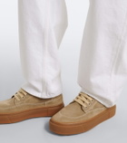 Hogan Crosswind suede platform sneakers