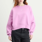 Nike Women's NSW Phoenix Crew Sweatshirt in Lt Magenta/Sail