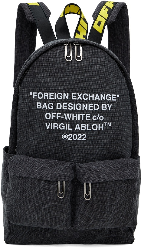Photo: Off-White Black Hard Core Backpack