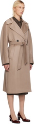 Weekend Max Mara Taupe Resina Coat