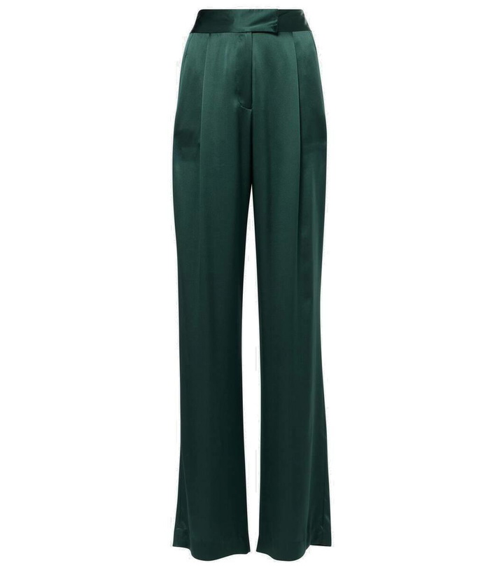 Photo: The Sei Pleated silk charmeuse wide-leg pants