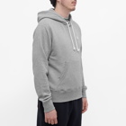 Acne Studios Men's Fairah Face Hoody in Light Grey Melange