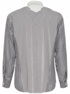 MAISON MARGIELA - Striped Cotton Blend Shirt